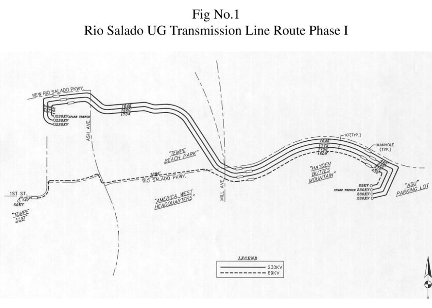 Source: APS Tempe Town Lake 230kV OH/UG Conversion Project Presentation by Ted Nishioka